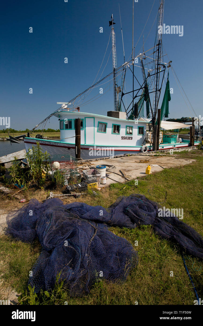 König Bayou, Terrebonne Parish, Louisiana, USA Stockfoto