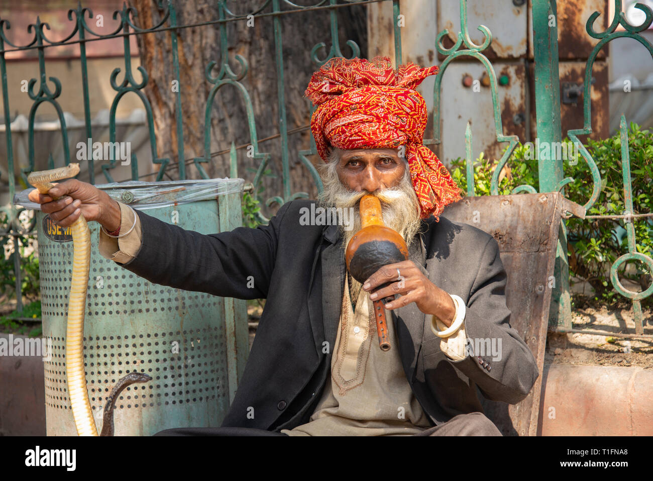 India Street Life Stockfoto