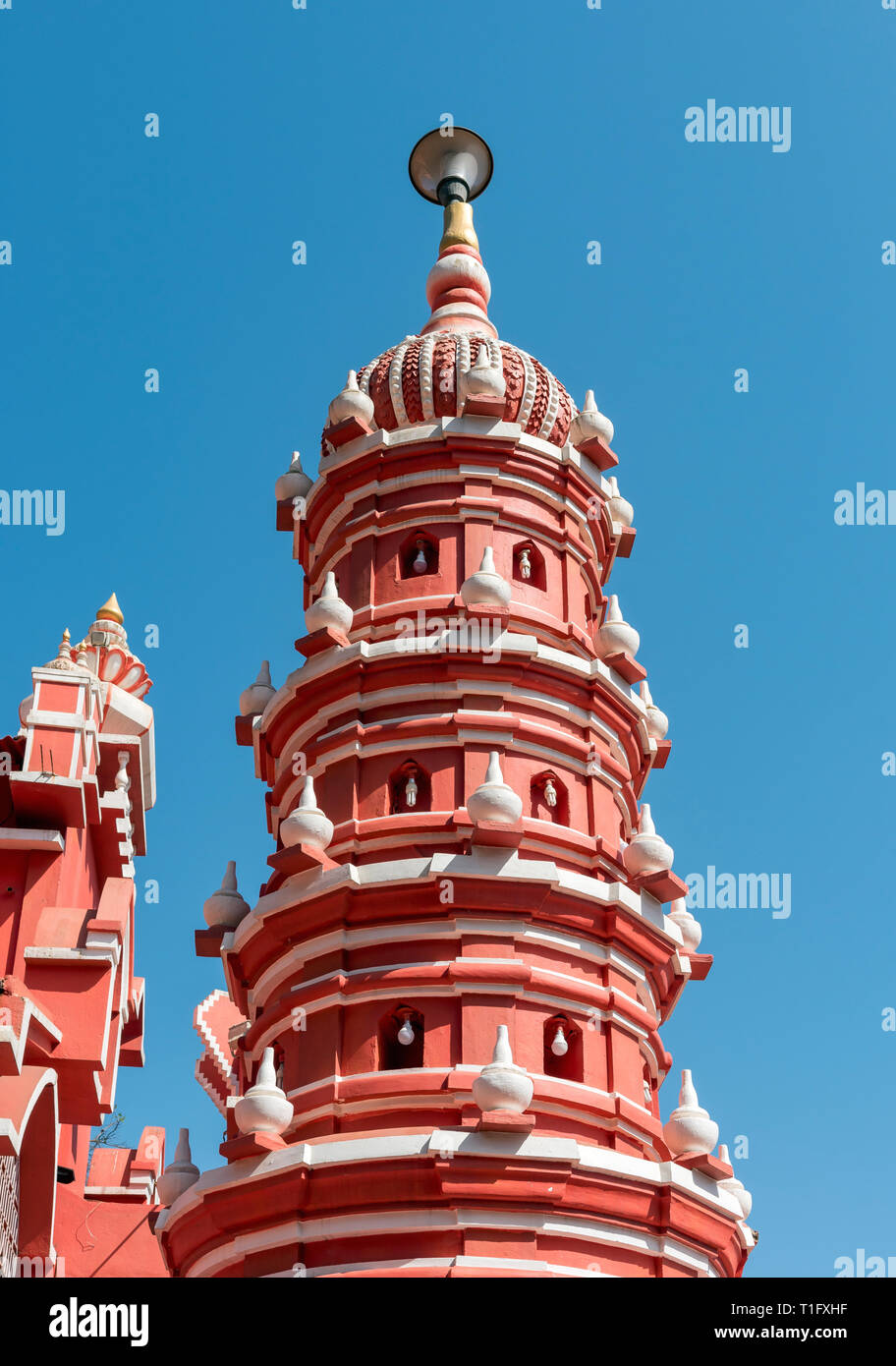Maruti Tempel, Panaji (Panjim), Goa, Indien Stockfoto