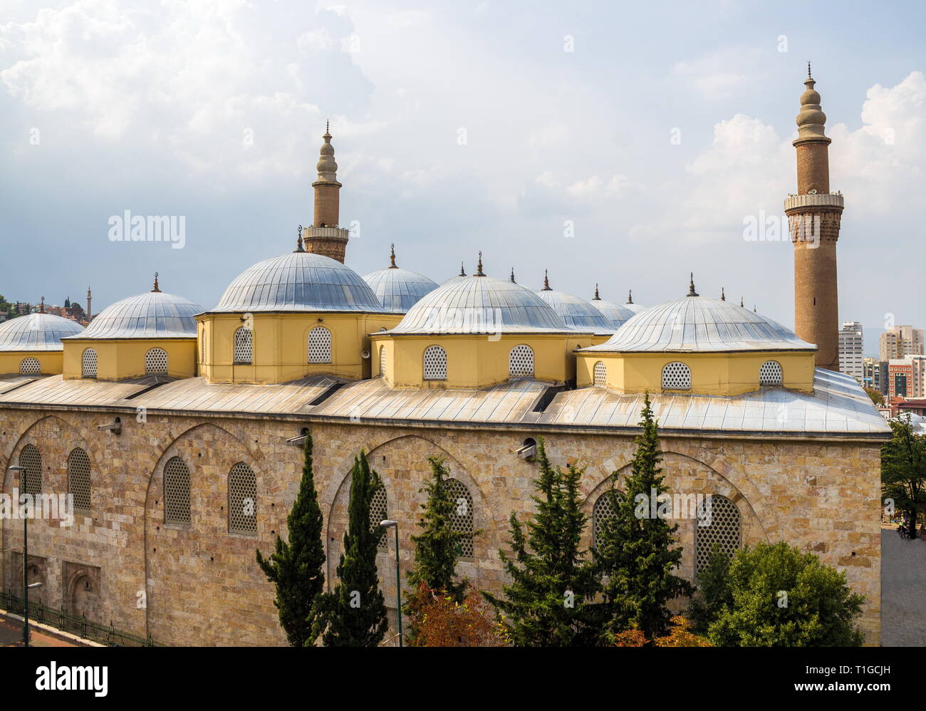 Ulu Cami Moschee, Bursa, Türkei Stockfoto
