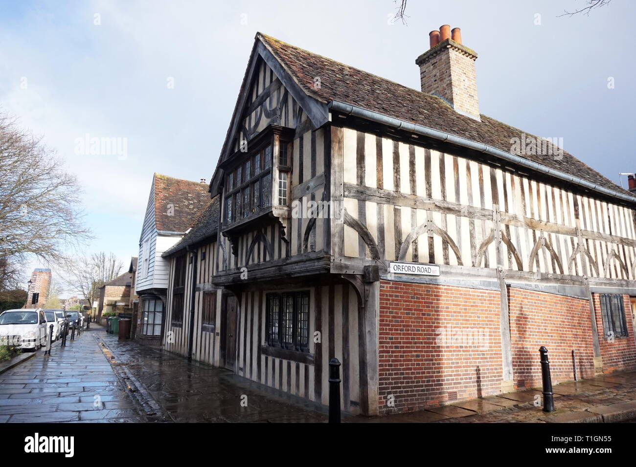 Das alte Haus, Walthamstow Dorf, London Stockfoto