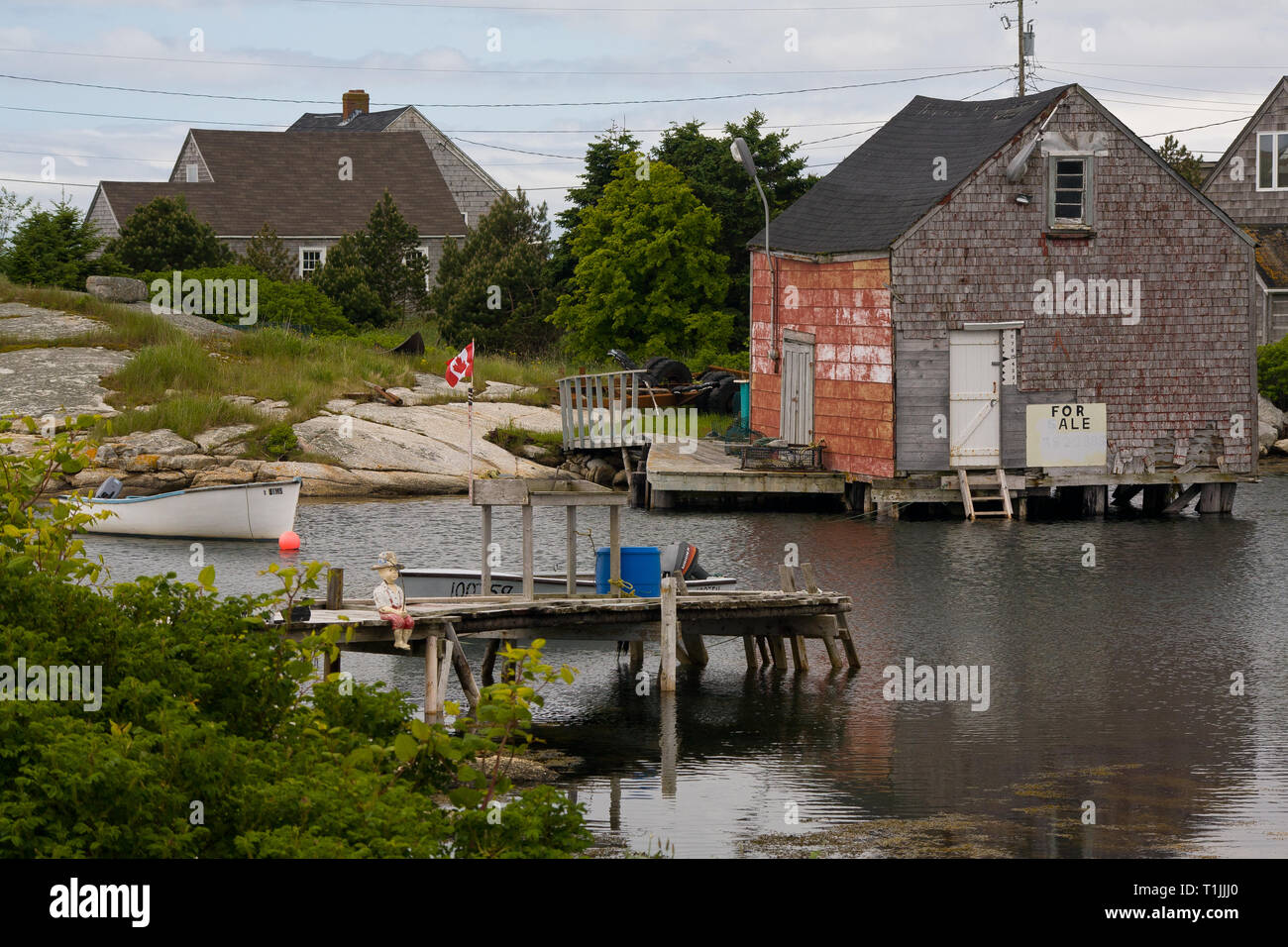 Aussicht, Halifax Regional Municipality, Nova Scotia, Kanada Stockfoto