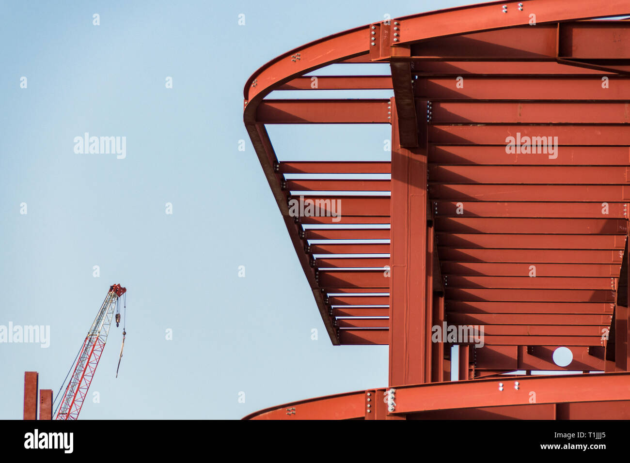 Paphos, Zypern. Baustelle Stockfoto