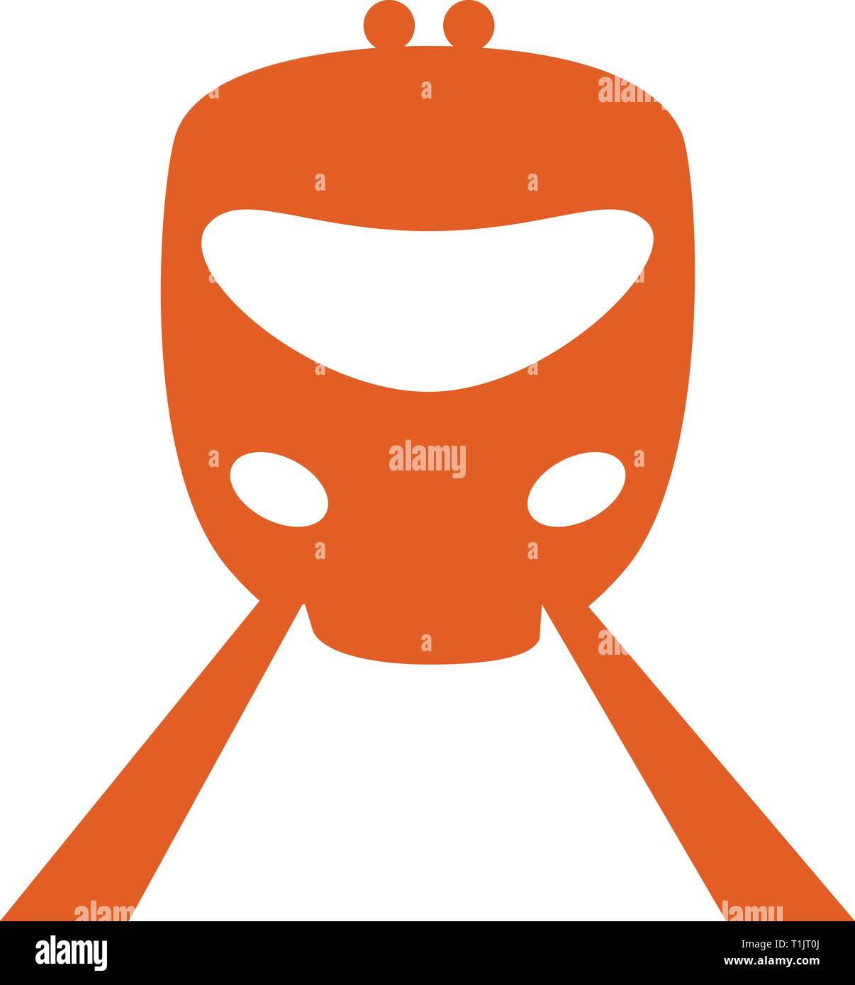 Stadt, Land, Bahn transit Transport Stock Vektor