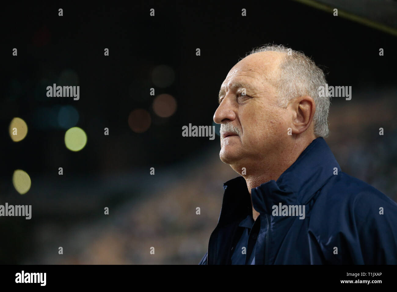 SP - Sao Paulo - 03/26/2019 - Campeonato Paulista 2019 - Palmeiras X Novorizontino - Felipao Palmeiras Trainer während Match gegen Novorizontino im Pacaembu-stadion für die Paulista 2019 Meisterschaft. Foto: Marcello Zambrana/AGIF Stockfoto