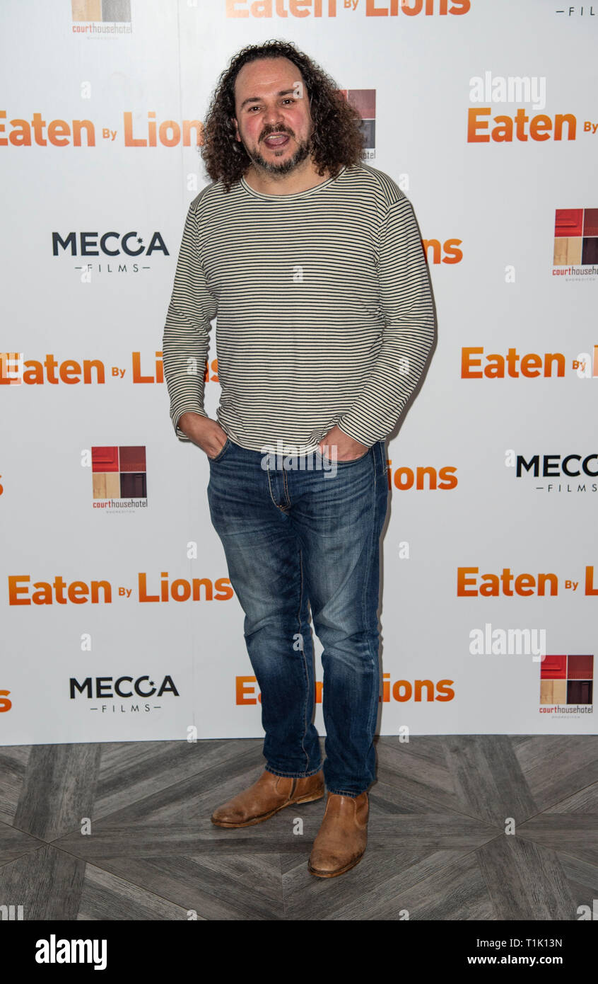 Jason Wingard besucht die gegessen von Lions Film Premiere. Stockfoto