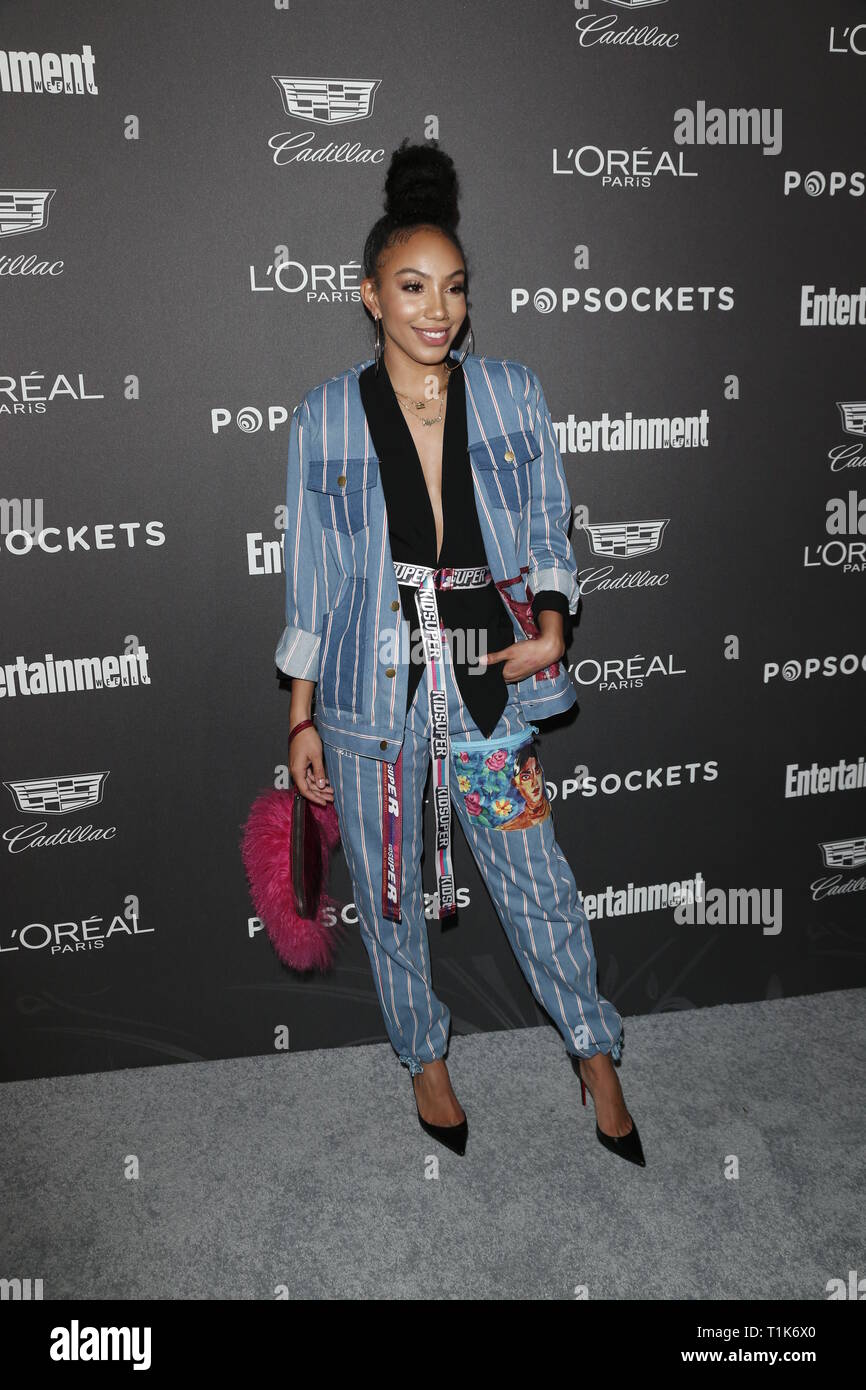 West Hollywood, CA, USA. 26 Jan, 2019. LOS ANGELES - Jan 26: Alyssa ewig an der Entertainment Weekly SAG Awards pre-Party im Chateau Marmont am Januar 26, 2019 in West Hollywood, CA Credit: Kay Blake/ZUMA Draht/Alamy leben Nachrichten Stockfoto