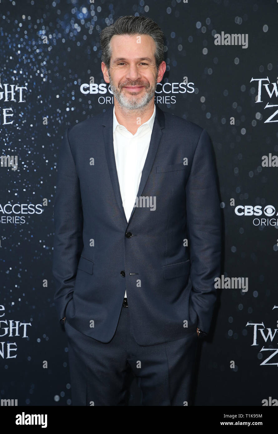 Usa 26 Mär, 2019. 26. März 2019 - Los Angeles, Kalifornien - Simon Kinberg. CBS All Access' 'The Twilight Zone'' Los Angeles Premiere gehalten an der Harmony Gold Theater. Photo Credit: Faye SadouAdMedia Credit: AdMedia/ZUMA Draht/Alamy leben Nachrichten Stockfoto