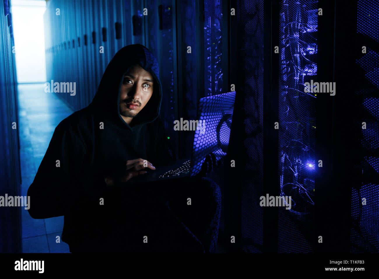 Hacker Stockfoto