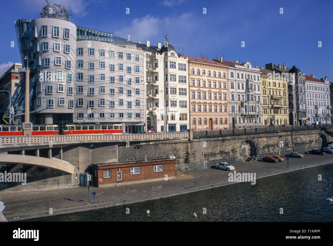 Tanzendes Haus in Prag in der Tschechischen Republik Stockfoto