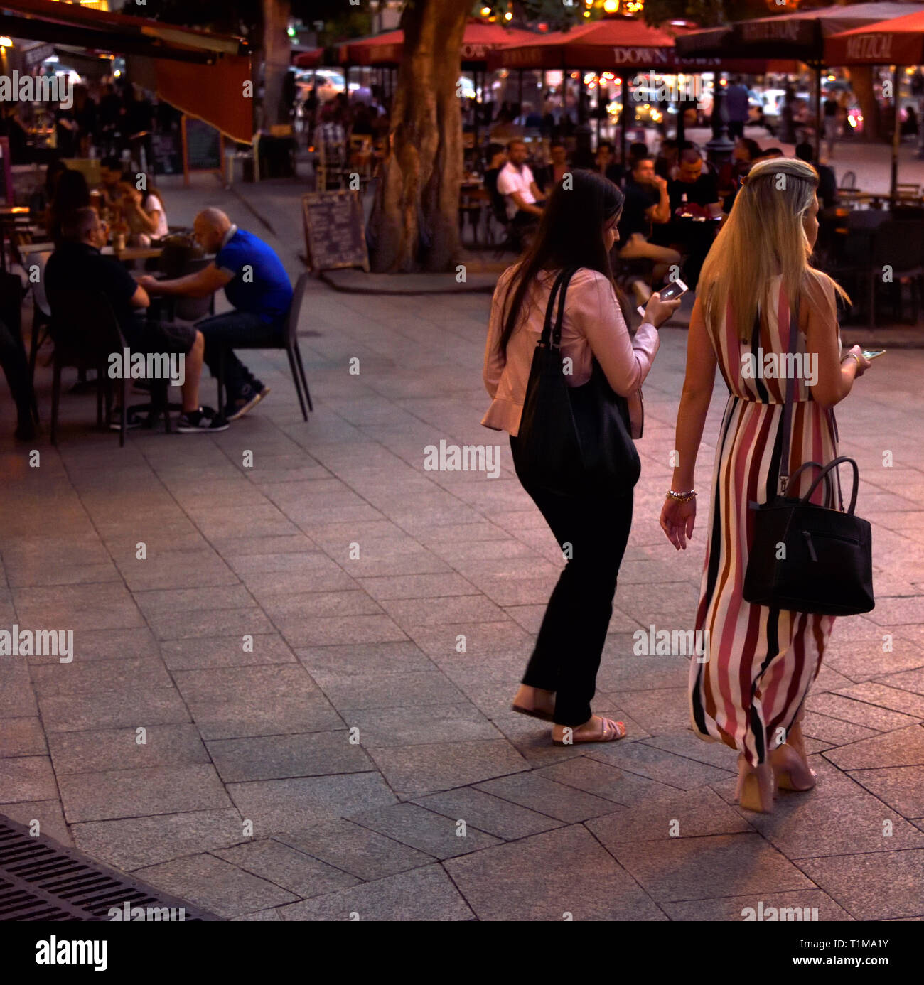 Cagliari-Sardinien-Italien Stockfoto