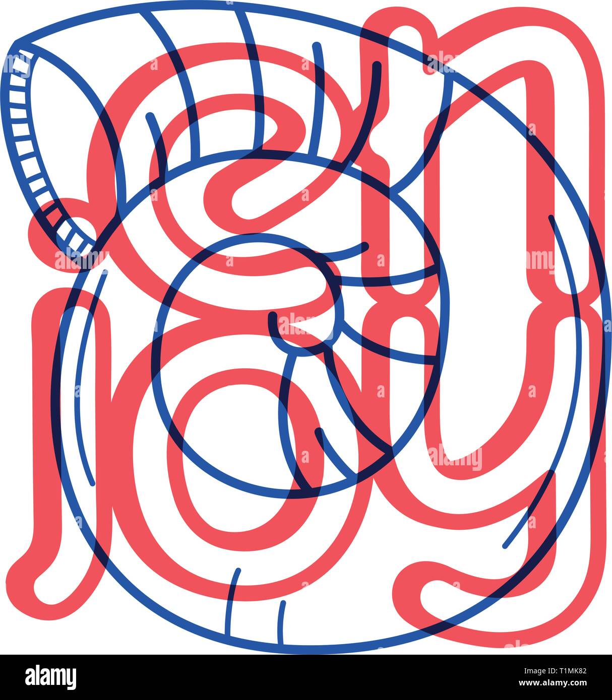 Hand zeichnen sea shell Icon in doodle Style für Ihr Design mit Schriftzug. Stock Vektor