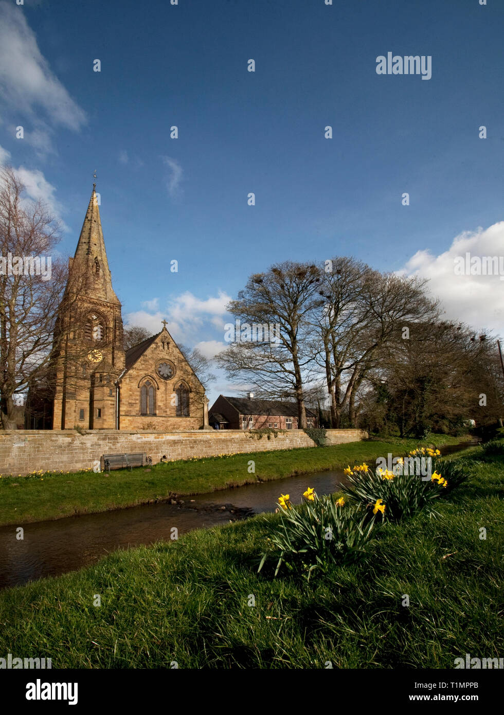 Swainby Dorf, North Yorkshire Stockfoto