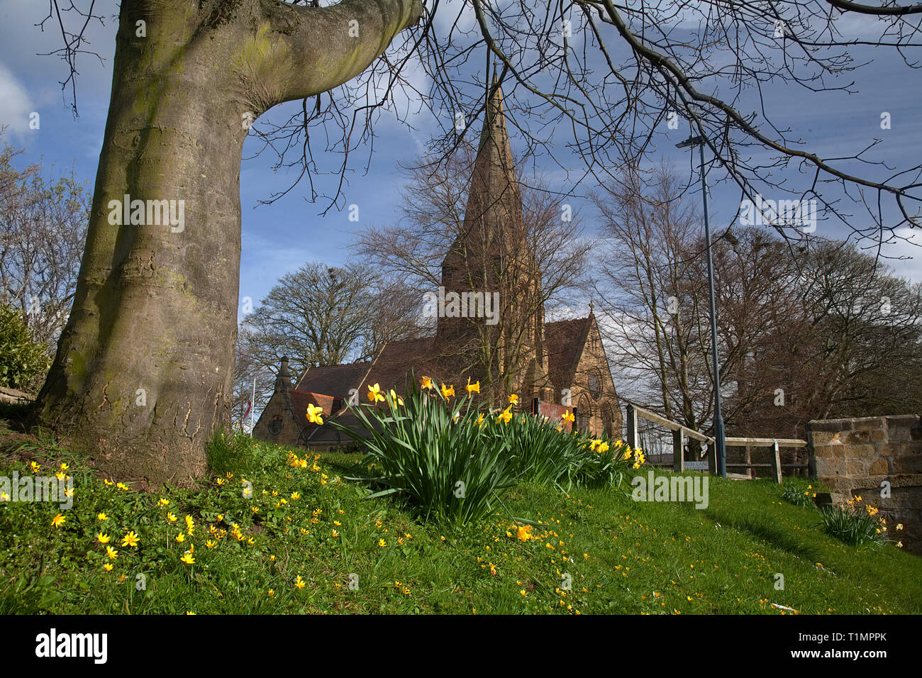 Swainby Dorf, North Yorkshire Stockfoto