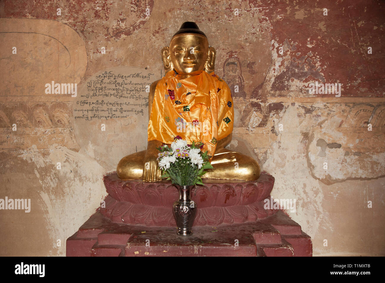 Sulamani Tempel, Alt Bagan Bereich Village, Mandalay, Myanmar, Asien Stockfoto