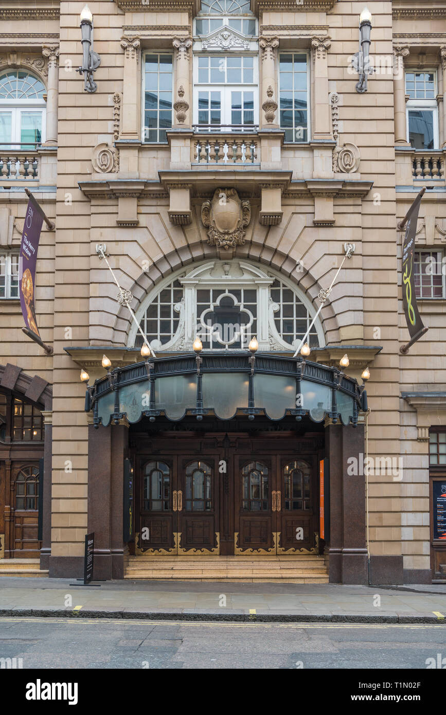 Das London Coliseum Theatre, St. Martin's Lane, London, England, Großbritannien Stockfoto