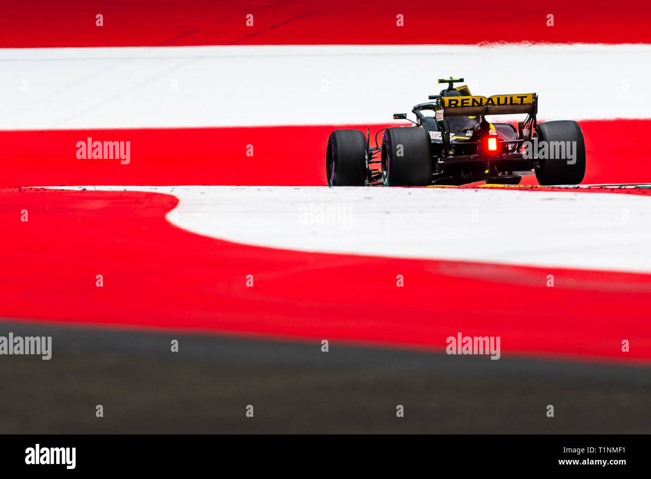 Spielberg/Österreich - 06/29/2018 - #55 Carlos Sainz (SPA) in seinem Reault R. S. 18 während des RP2 auf dem Red Bull Ring vor dem Grand Prix von Österreich 2018 Stockfoto