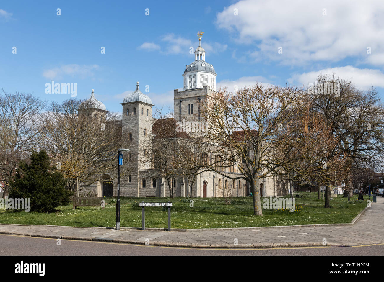 Dom, Portsmouth Portsmouth Stockfoto