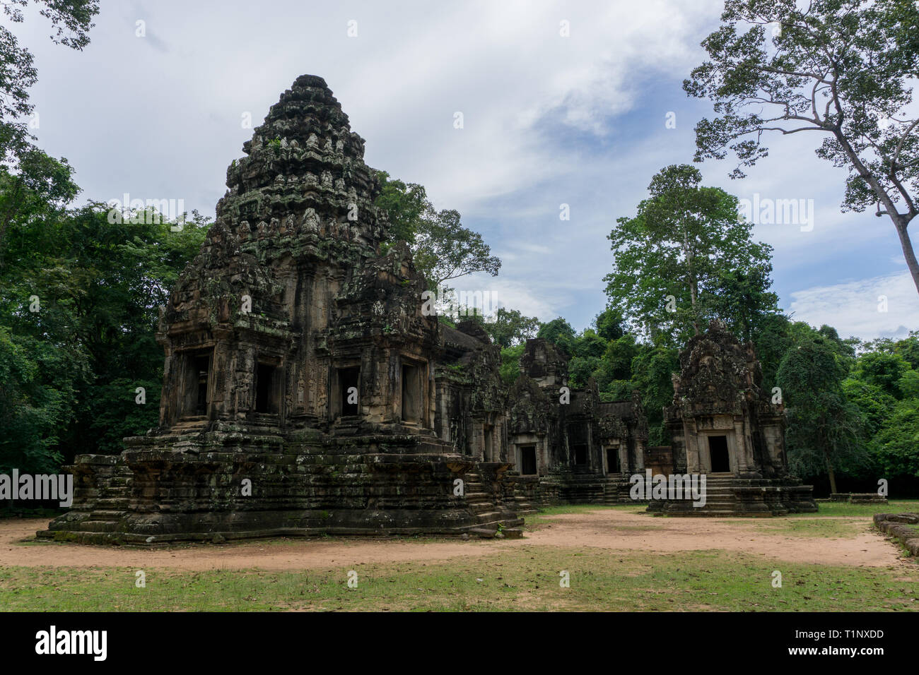 Tempel der Angkor archäologische Stätte in Siem Reap, Kambodscha Stockfoto