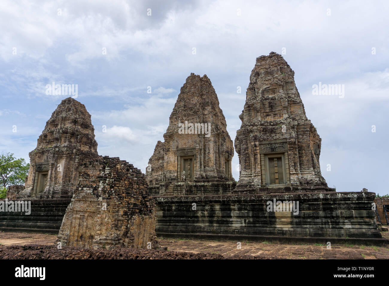 Ost Mebon Tempel Stockfoto