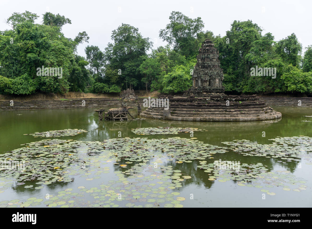 Die Jayatataka Standort in der Nähe von Siem Reap Kambodscha Stockfoto