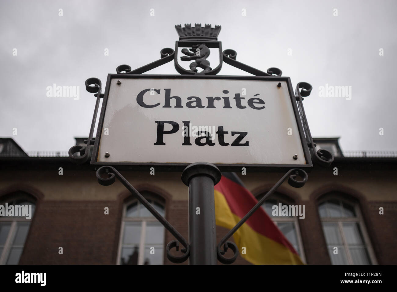 Campus Charité Mitte Krankenhaus Berlin Deutschland Stockfoto