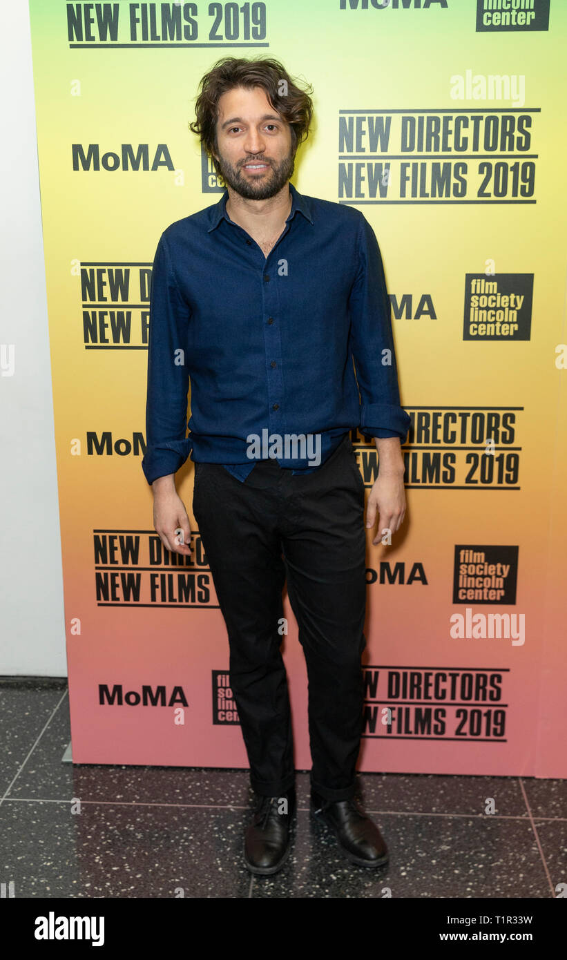 New York, Vereinigte Staaten. 27 Mär, 2019. New York, NY - 27. März 2019: Alejandro Landes besucht Screening der Milde während der Nacht neue Direktoren neue Filme 2019 Festival im Museum der Modernen Kunst Credit: Lev radin/Alamy leben Nachrichten Stockfoto