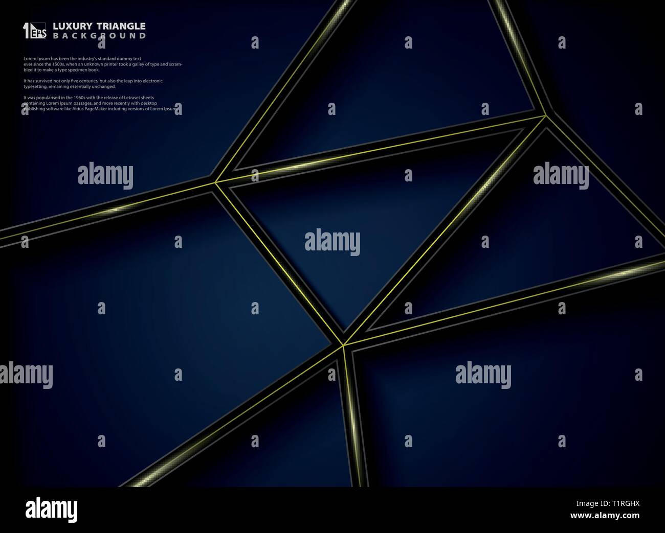 Abstrakte luxus Muster grafische Gestaltung von gradient schwarzen Hintergrund. Sie können für Grafik Design, Druck, Werbung, Poster, Cover Design. Abbildung vec Stock Vektor