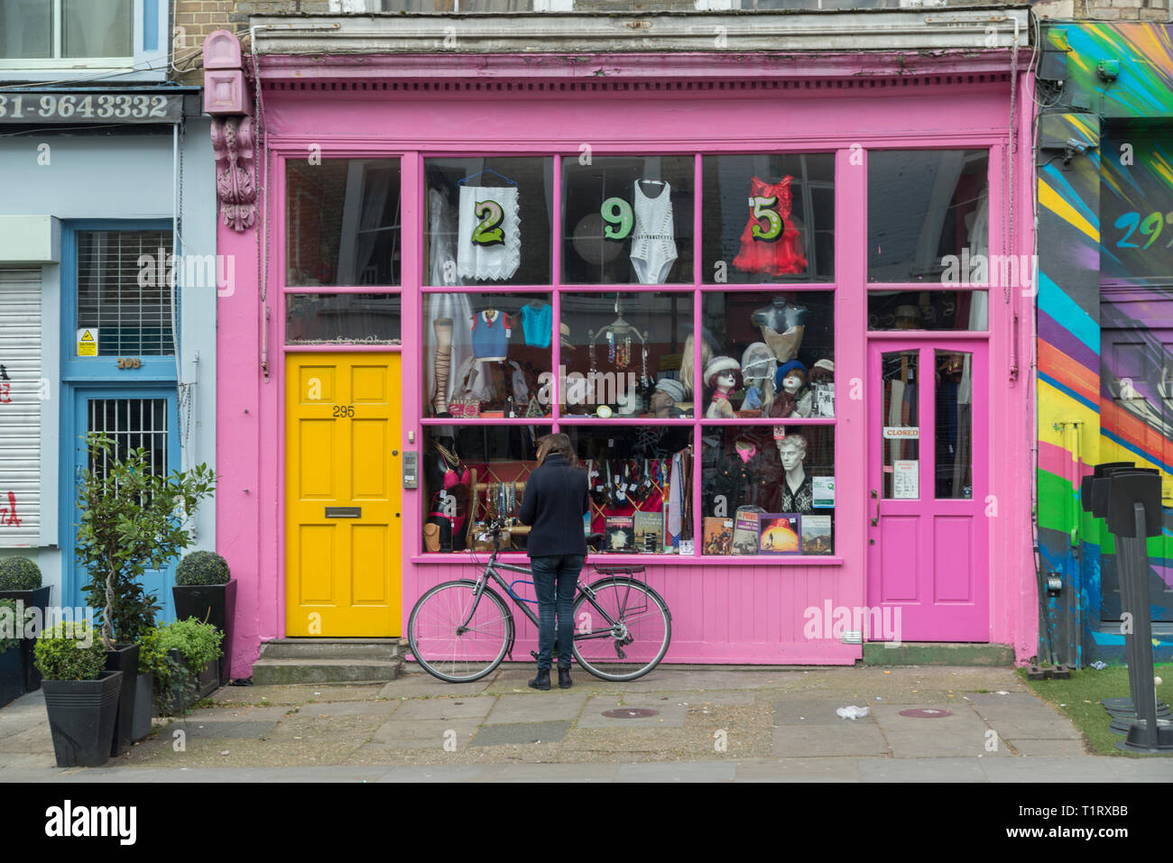 Portobello Road, London, UK Stockfoto