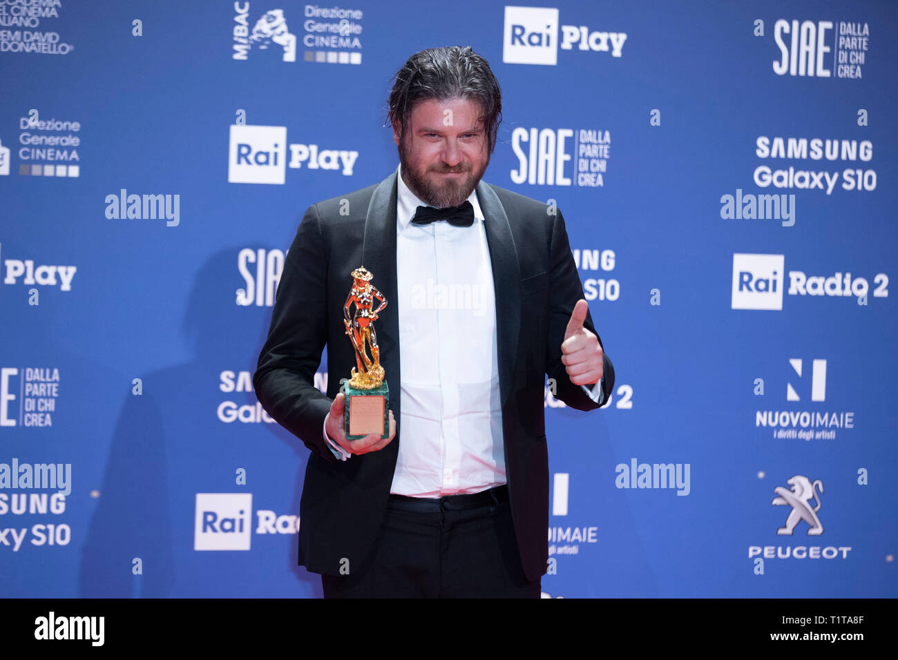 David di Donatello 2019 Stockfoto