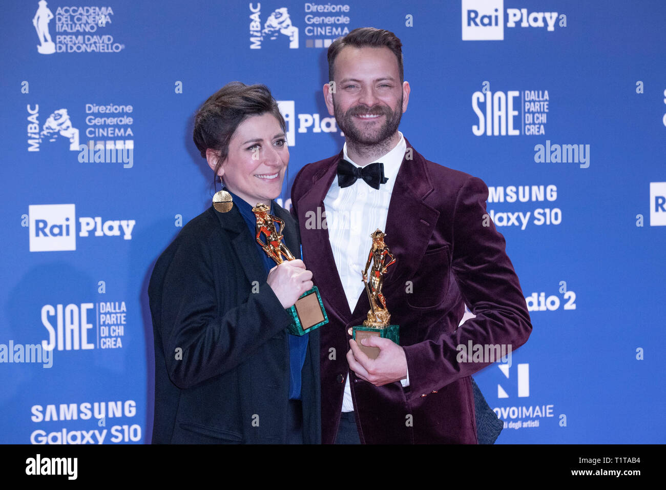David di Donatello 2019 Stockfoto