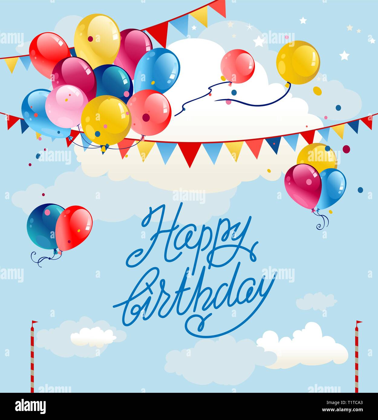Happy Birthday Da Oben Im Himmel