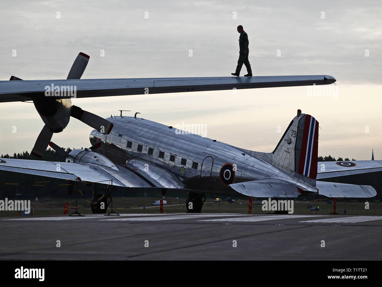 MALMSLÄTT 20160827 - -0828 Die Flugtage bei Malmens Flugplatz, der Feier der Schwedischen Luftwaffe feiert 90 Jahre. Foto Jeppe Gustafsson Stockfoto