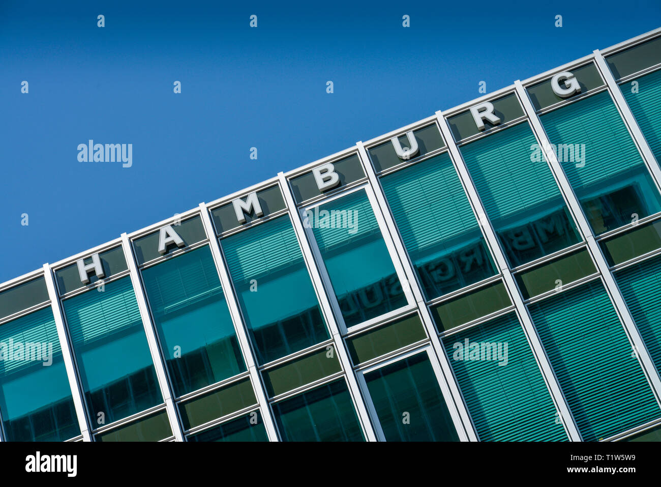 Die Reederei Hamburg Süd, Willy-Brandt-Straße, Hamburg, Deutschland, Hamburg Süd Stockfoto