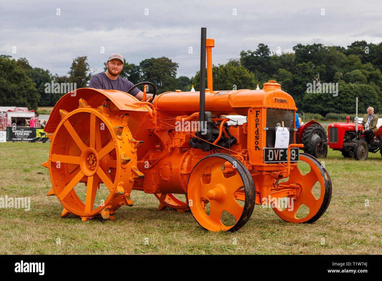 1930 Fordson Standard N auf Anzeige an die 2018 Aylsham Landwirtschaft zeigen, Norfolk, Großbritannien. Stockfoto