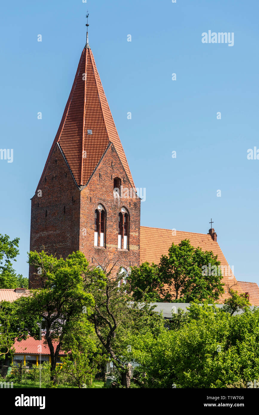 St. Johannes, Kirche, Rerik, Ostseebad, Mecklenburg-Vorpommern, Deutschland Stockfoto