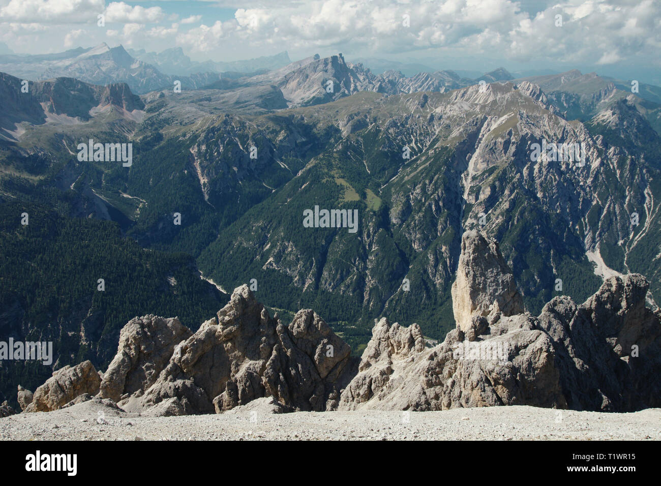 Blick vom Dürrenstein Stockfoto