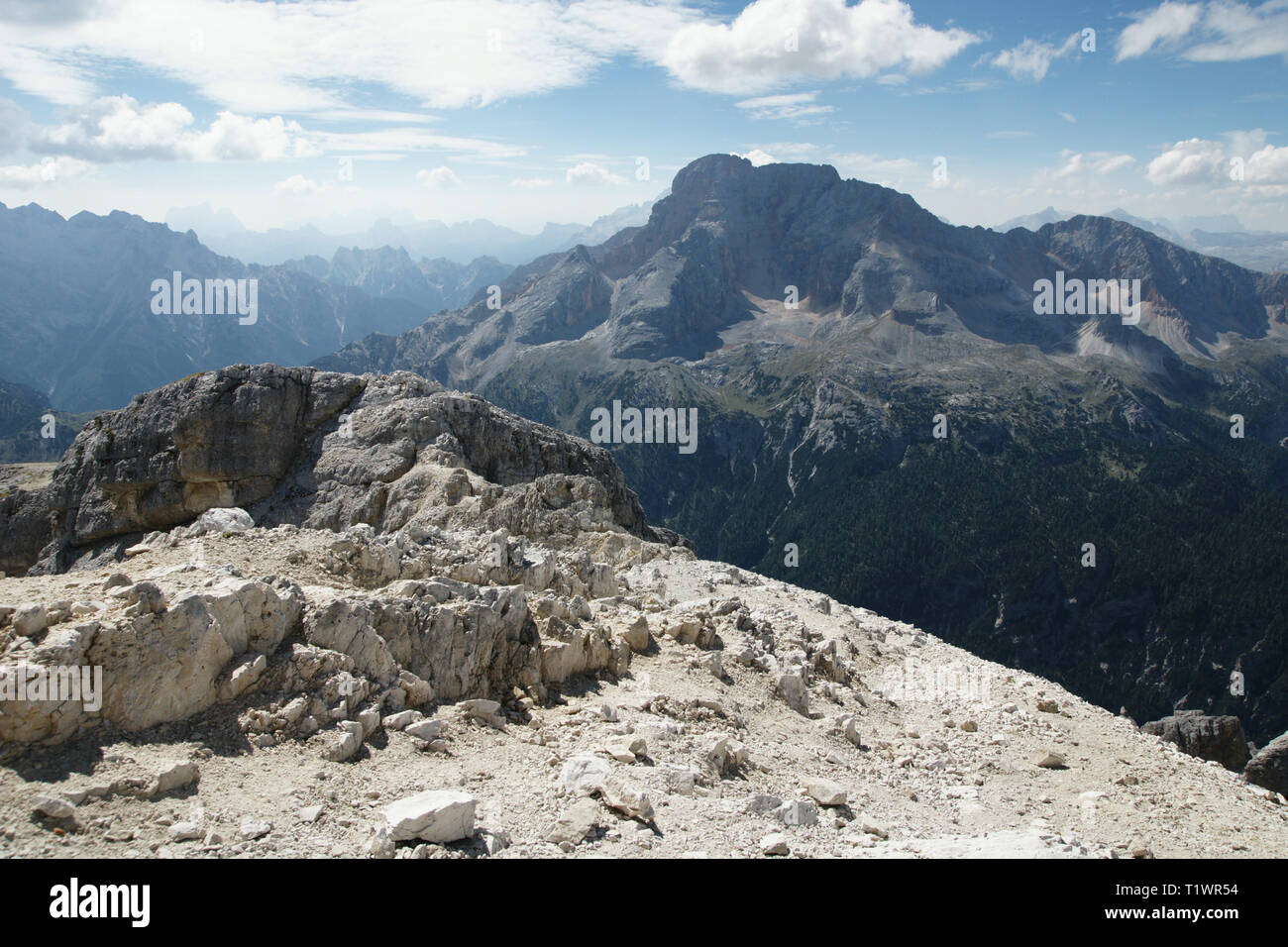Blick vom Dürrenstein Stockfoto