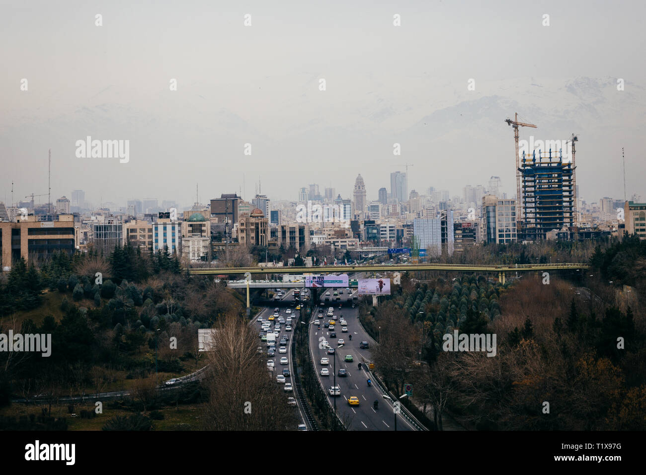 Teheran anzeigen Stockfoto