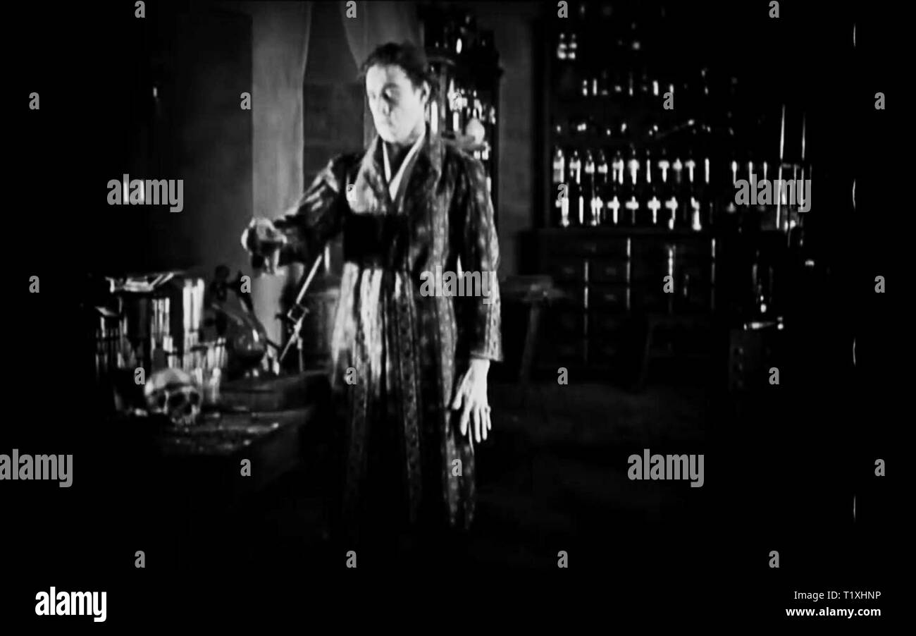 Dr. Jekyll und Mr. Hyde (1920 Paramount Film) dr-jeckyl und Herrn Hyde vintage Screenshot Stockfoto