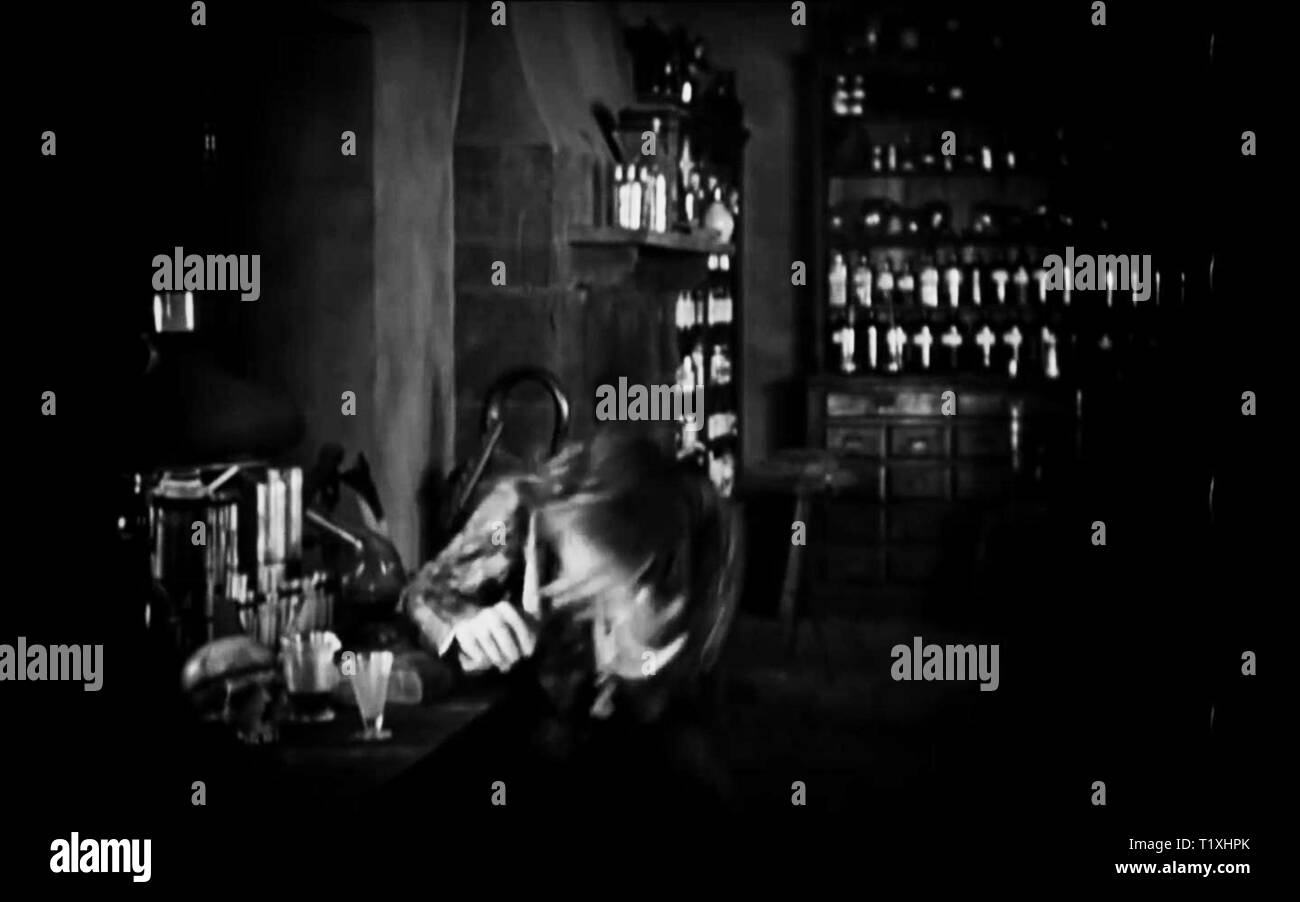 Dr. Jekyll und Mr. Hyde (1920 Paramount Film) dr-jeckyl und Herrn Hyde vintage Screenshot Stockfoto