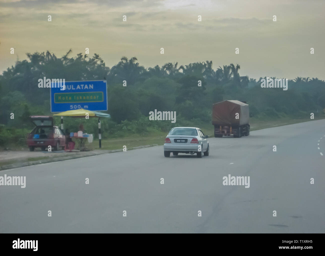 Entwicklung in Iskandar Puteri, Johor Malaysia Stockfoto