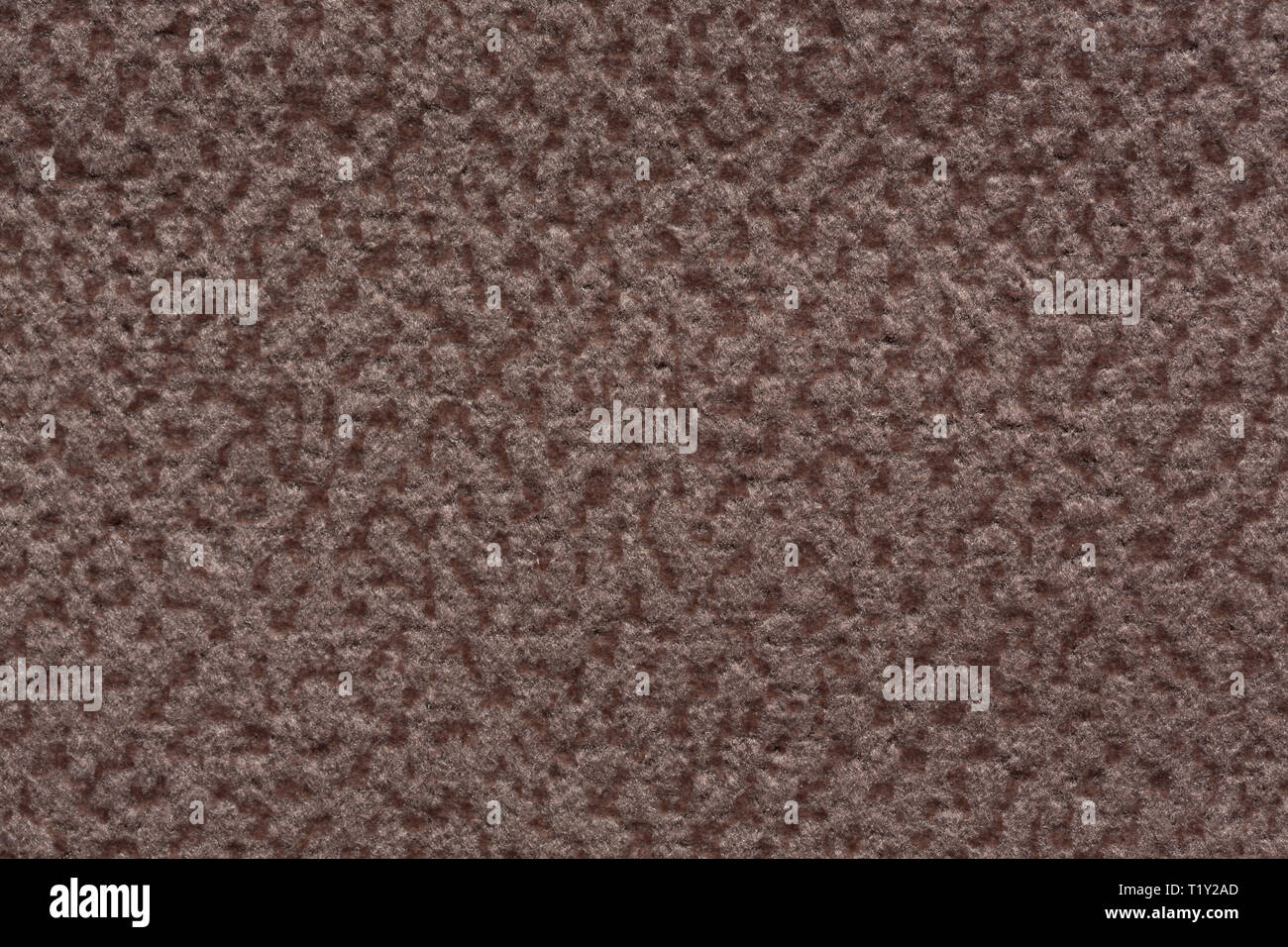 Braun Stoff Textur mit auf Makro. Braun Stoff Hintergrund. Stockfoto