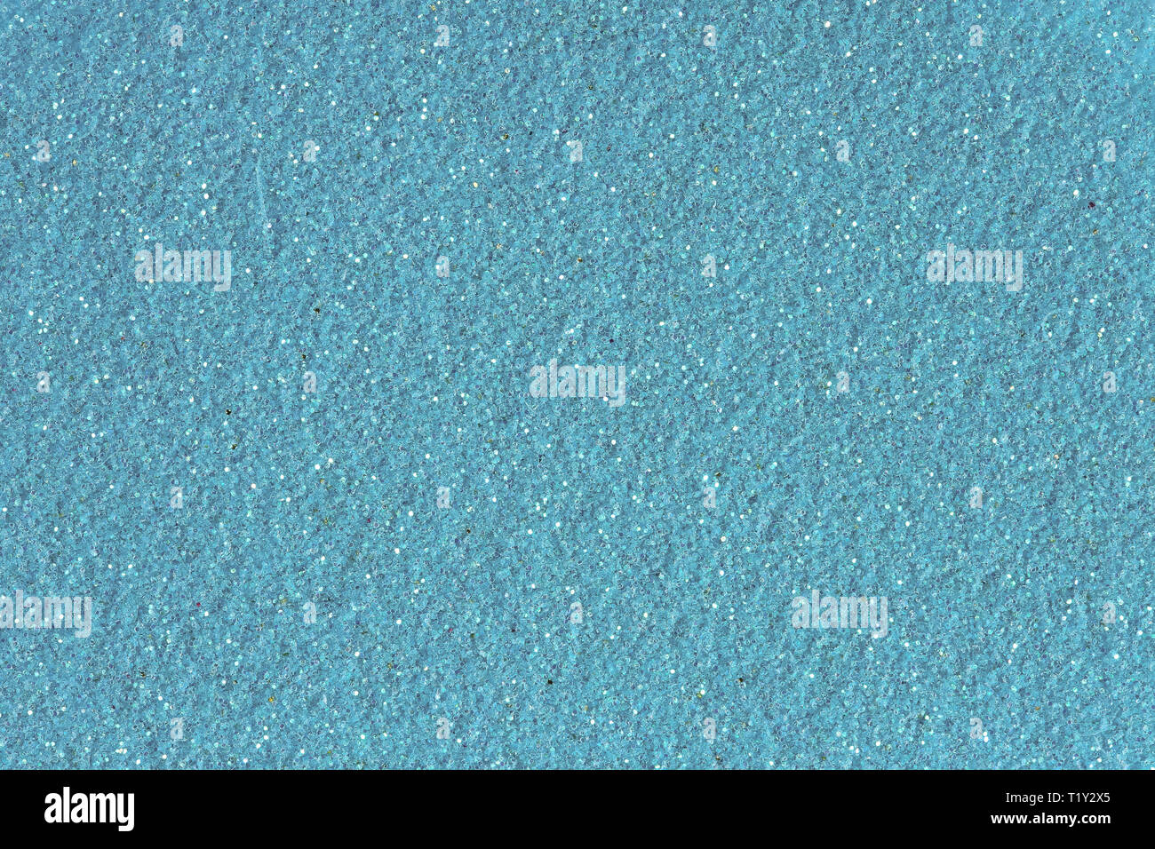 Blau glitter Textur Weihnachten abstrakt Hintergrund. Niedriger Kontrast Foto. Stockfoto