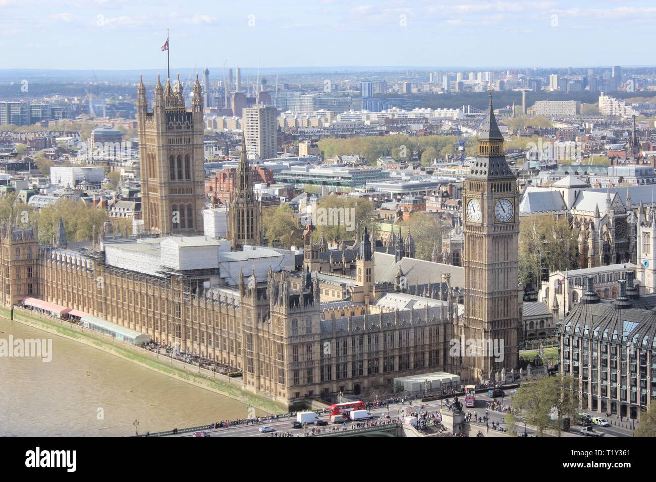 Sightseeing Tour durch die Stadt London, Großbritannien Stockfoto