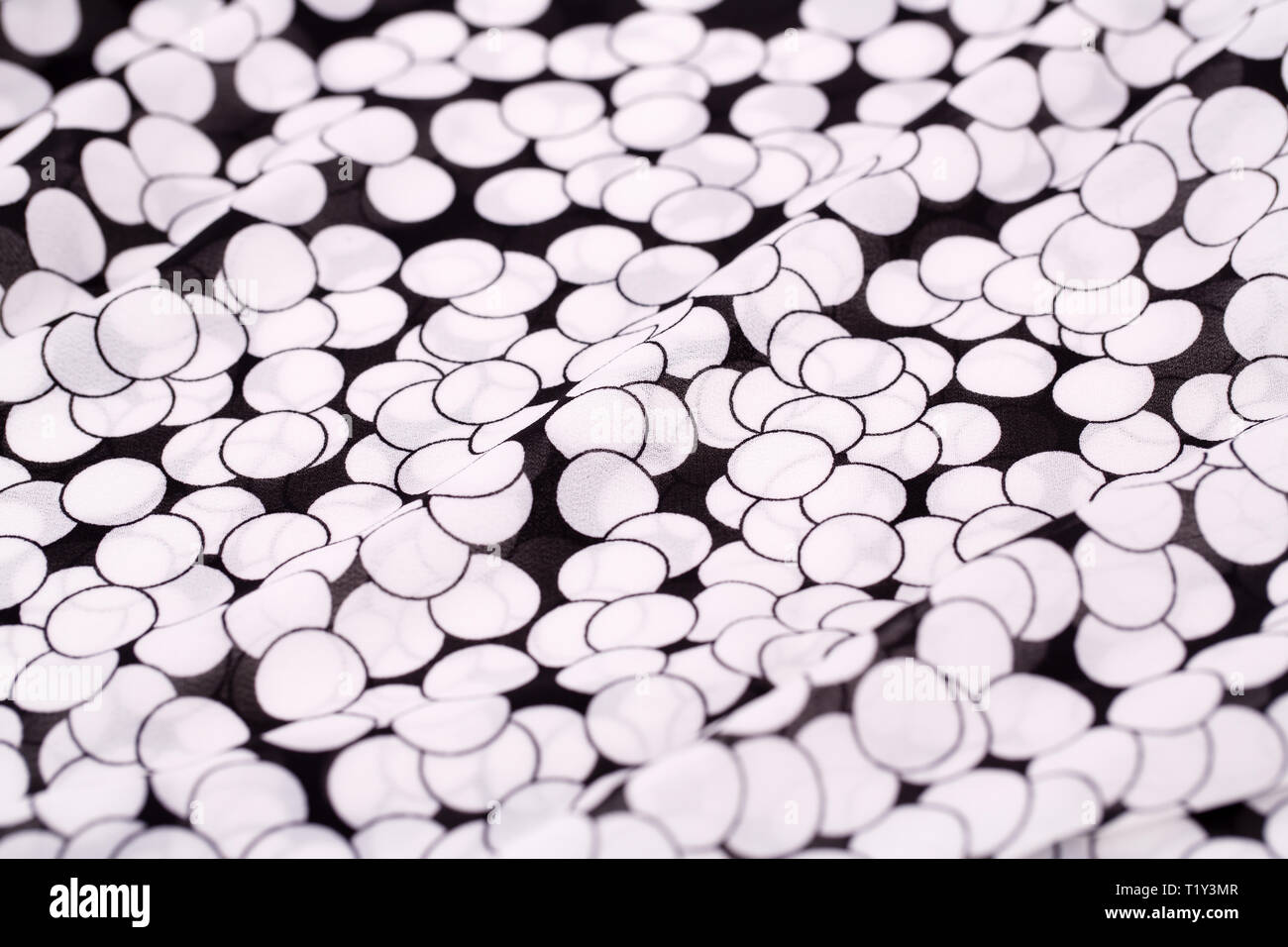 Nahtlose Hintergrund mit großen Polka Dot Pattern. Stockfoto