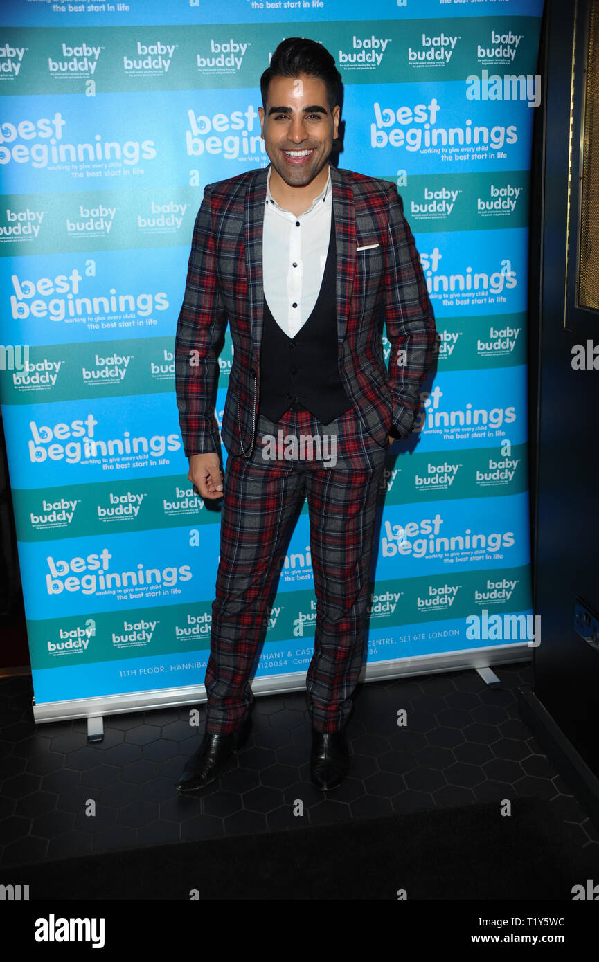 Dr Ranj während der filmvorführung Mowgli gesehen, zugunsten der besten Anfänge Nächstenliebe an EveryMan Cinema Baker Street in London. Stockfoto