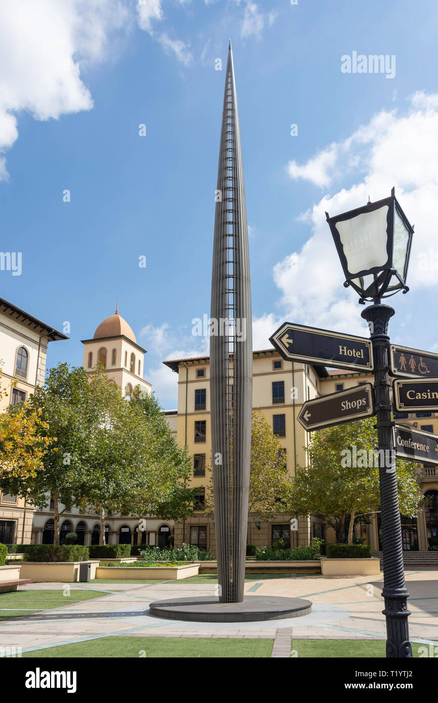 Den Drehzapfen, Montecasino Freizeit & Casino Komplex, Fourways, Sandton, Johannesburg, Gauteng Provinz, Republik Südafrika Stockfoto