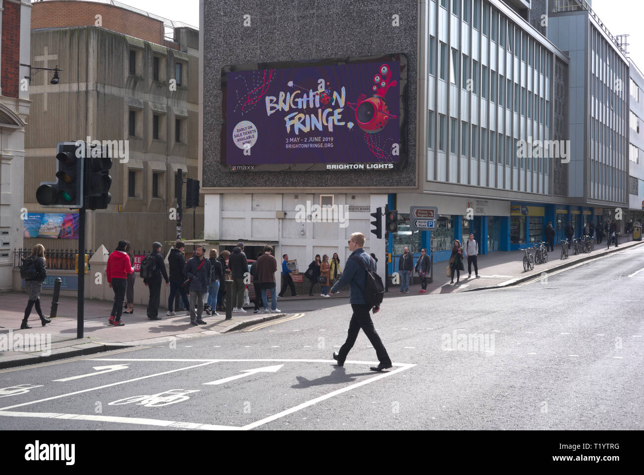 Brighton, England am 27. März 2019. Stockfoto