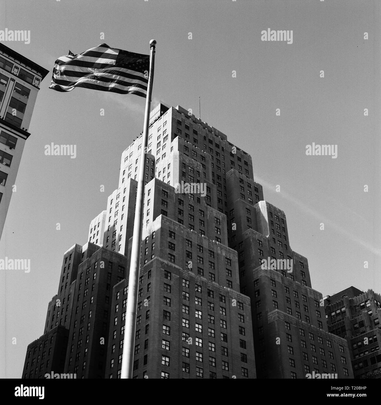 Patriotische NYC Stockfoto
